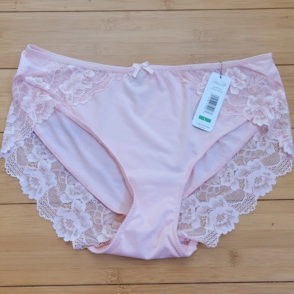 Rene Rofe Lingerie Women's Panty 3-pack Size L Lace Edge - Picture 7 of 10